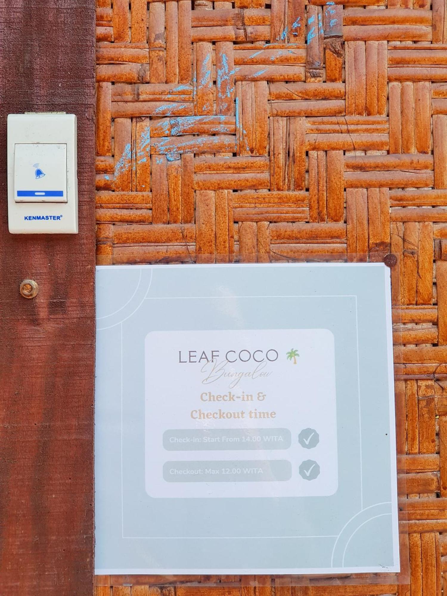 Leaf Coco Bungalow กิลิไอร์ ภายนอก รูปภาพ